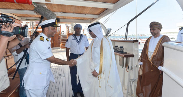 سفينة شباب عمان الثانية (شراع التعاون 2015) تصل الدوحة