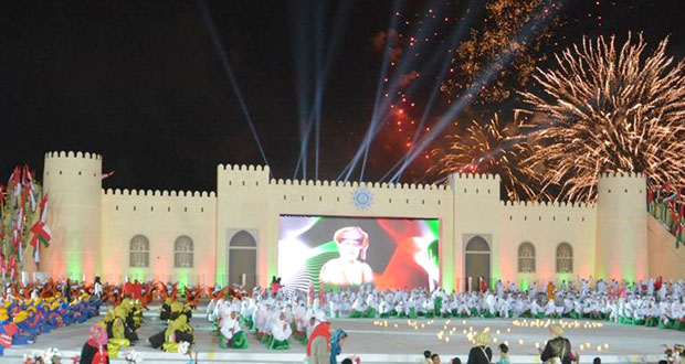 محمد الحارثي يرعى الاحتفال بالعيد الوطني الـ (45) المجيد بمحافظة شمال الشرقية