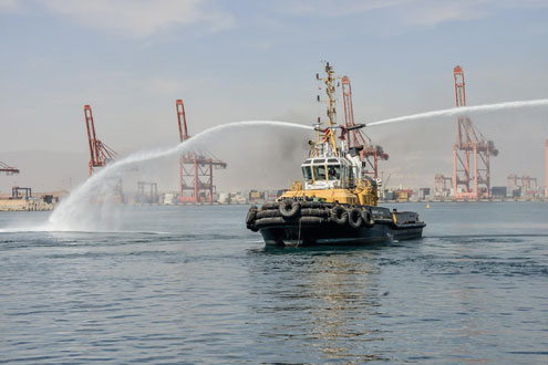 ميناء صلالة يستقبل مشروع إنشاء رصيفي البضائع العامة والمواد السائلة