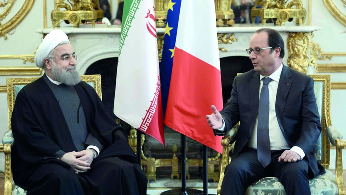 الرئيس الإيراني يأمل ببدء (علاقة جديدة) مع فرنسا