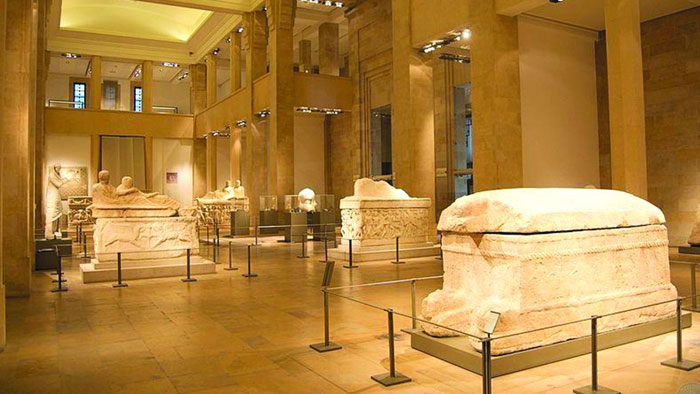 المتحف الوطني اللبناني تفوح منه رائحة التاريخ