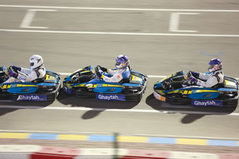 إثارة ومنافسة قوية يشهدها سباق الكارتينج .. وختام مباريات نصف نهائي لكرة القدم