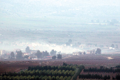  حزب الله يدمر آلية عسكرية إسرائيلية في مزارع شبعا .. وقصف مدفعي على الوزاني