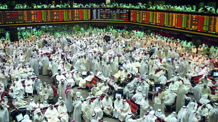 83 مليار دولار خسائر أسواق الأسهم الخليجية في يناير