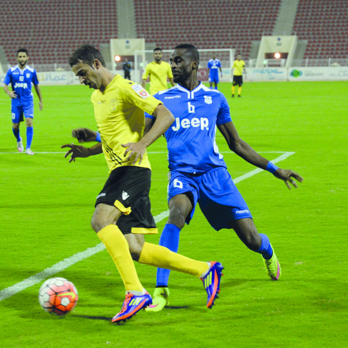 في كأس جلالته لكرة القدم .. النصر يفاجئ فنجاء ويكمل المربع الذهبى
