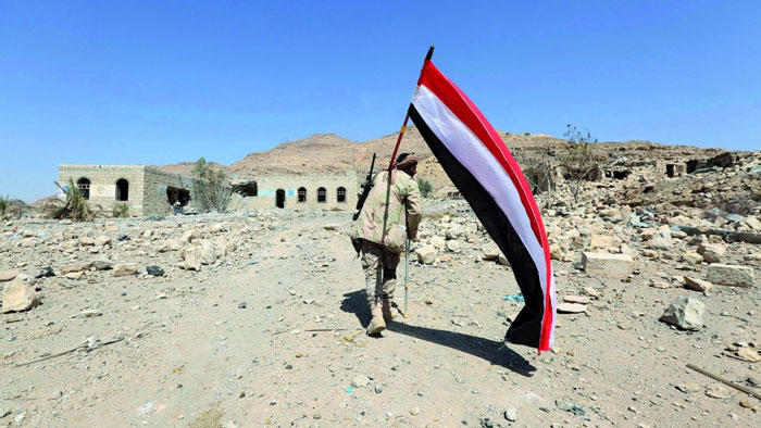 اليمن: هادي يؤكد اقتراب الحسم وقواته تسيطر على (الفرضة) بنهم