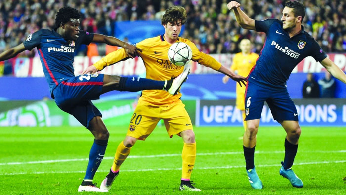 اتلتيكو مدريد يسقط برشلونة ويجرده من اللقب بايرن ميونيخ يعبر عقبة بنفيكا إلى لنصف النهائي