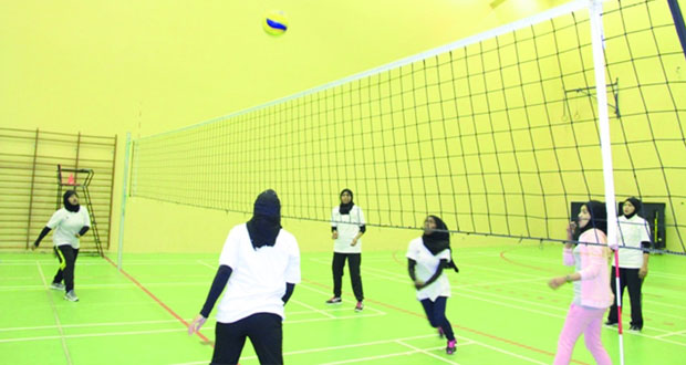  فريق الطائرة النسوي بنادي أهلي سداب يواصل استعداده لبطولة الألعاب الجماعية والفردية