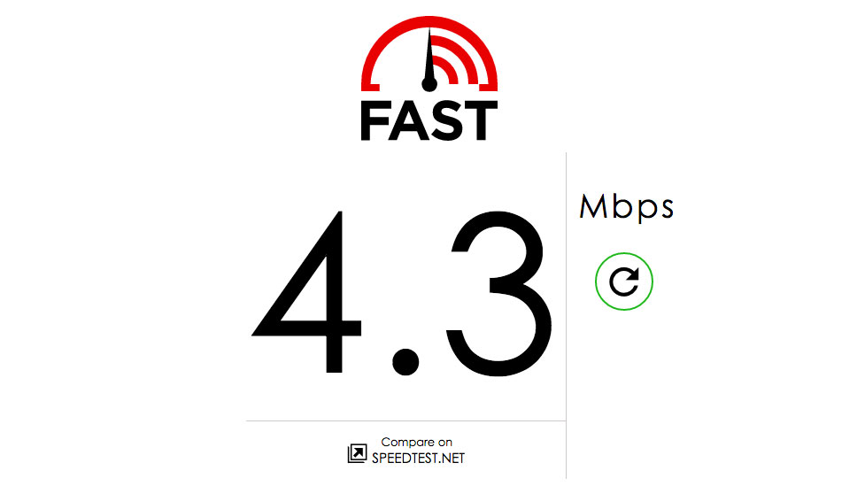 Fast.com موقع جديد من نتفلكس لقياس سرعة الإنترنت