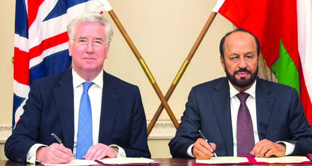 توقيع ملحق مذكرة تفاهم للتعاون الدفاعي مع بريطانيا