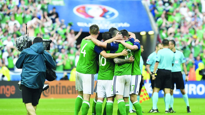 كأس أوروبا 2016: ايرلندا الشمالية تنعش آمالها بفوز تاريخي على أوكرانيا