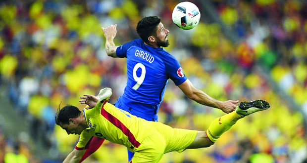 في كأس أوروبا: باييه ينقذ فرنسا من فخ رومانيا في الافتتاح