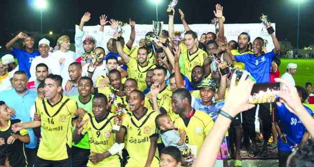  السـويق بطلاً لدورة فريق الثـرمد الثانية عشـرة