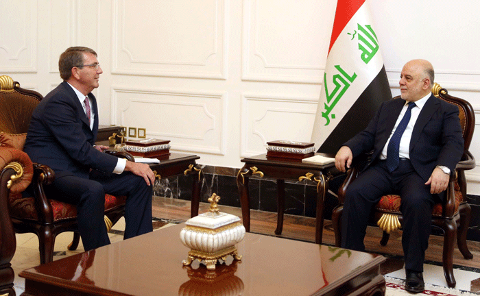 وزير الدفاع الاميركي في بغداد لدعم المعركة ضد "داعش"