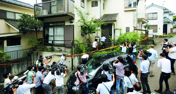  الشرطة اليابانية تداهم منزل منفذ عملية الطعن الجماعي