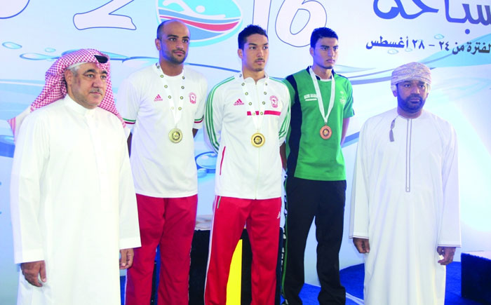  3 ميداليات فـي بدء مشاركة منتخبنا بخليجي السباحة 
