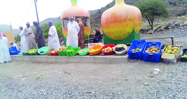 الجبل الأخضر يحصد الرمان