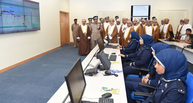 افتتاح قيادة شرطة محافظة جنوب الباطنة