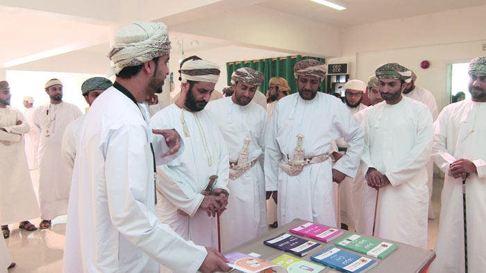 افتتاح مركز القرية الهندسية بنزوى