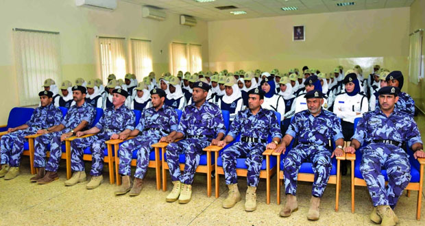  أكاديمية السلطان قابوس لعلوم الشرطة تستقبل فصائل جديدة من الشرطة النسائية