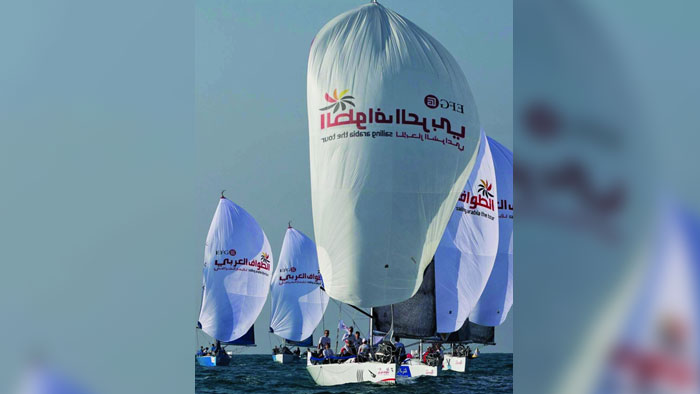 استعدادات كبيرة لانطلاق منافسات النسخة السابعة لسباق الطواف العربى للإبحار الشراعى