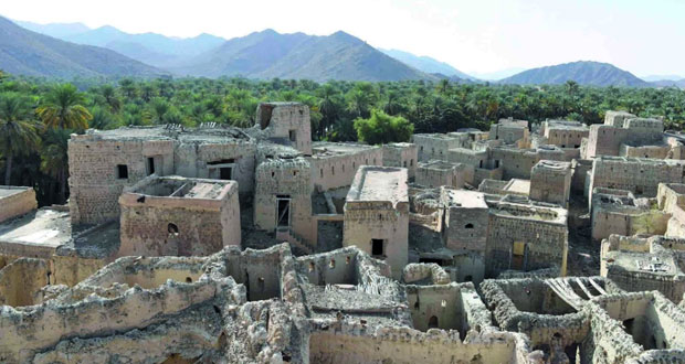 قرية سيماء العلاية بإزكي ... إرث تاريخي من عبق الماضي الجميل