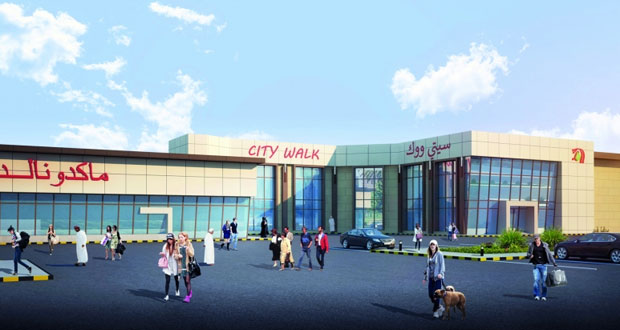 افتتاح المرحلة الأولى لمشروع "سيتي ووك" بولاية صور اليوم