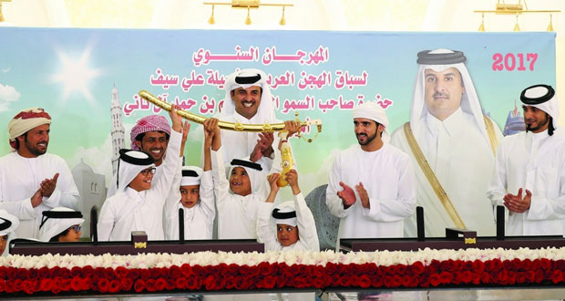 إسدال الستار على منافسات المهرجان السنوي لسباقات الهجن العربية الأصيلة بالدوحة