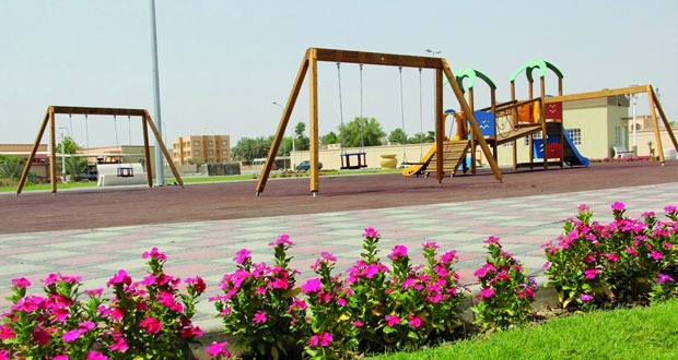 حديقة فلج القبائل بصحار .. متنفس للأسر والزوار مركز تعليمي استكشافي بالحديقة يُعنى بالمهارات الحياتية اليومية
