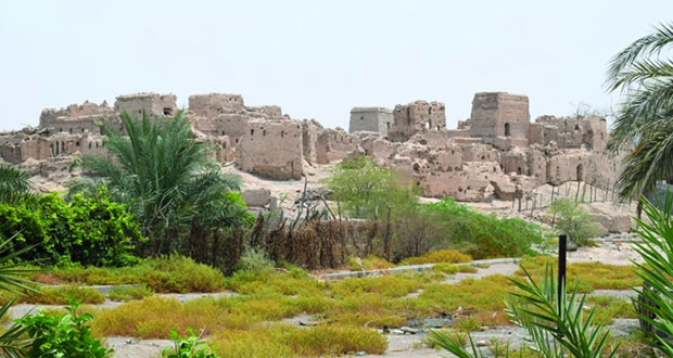 بلدة الحبي في بهلاء .. لوحة بهيجة تزخر بعبق الماضي ومنجزات الحاضر