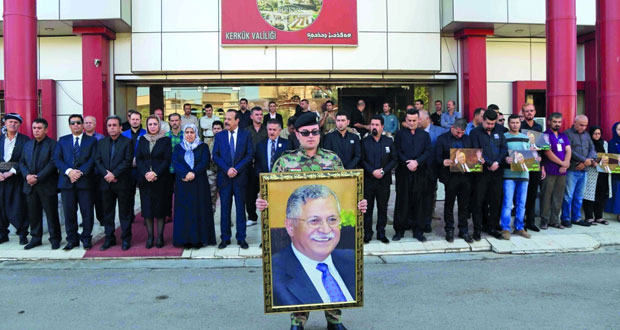 العراق : حداد 3أيام على جلال طالباني .. والعبادي يدعو الأكراد لإدارة مشتركة لكركوك