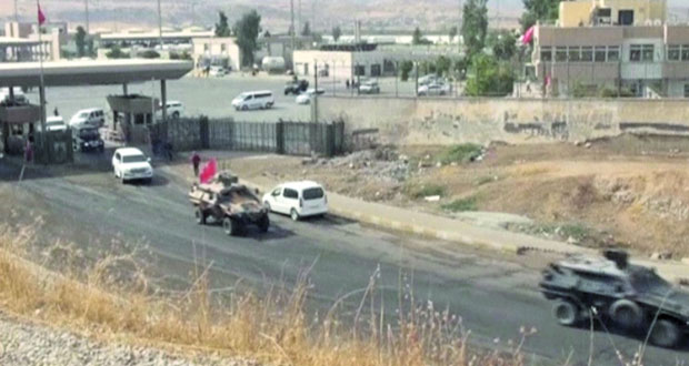 الجيش العراقي يسيطر على معبر حدودي بين كردستان العراق وتركيا