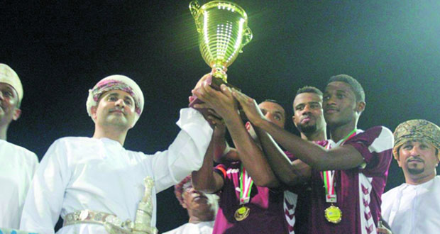  فريق الردة يتوج بطلا لدورة الثرمد في نسختها الثالثة عشرة لكرة القدم بالسويق