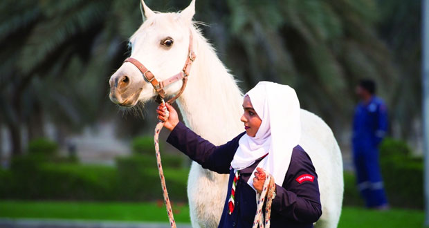 خيالة جامعة السلطان قابوس تنظم حفلها السنوي الأول