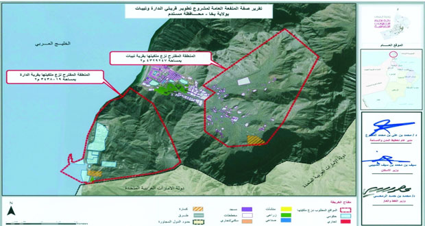  "الوطن" تنشر تفاصيل مرسوم تقريـر صفـة المنفعـة العامـة لمشـروع تطويـر قريتـي الـدارة وتيبـات ببخـاء