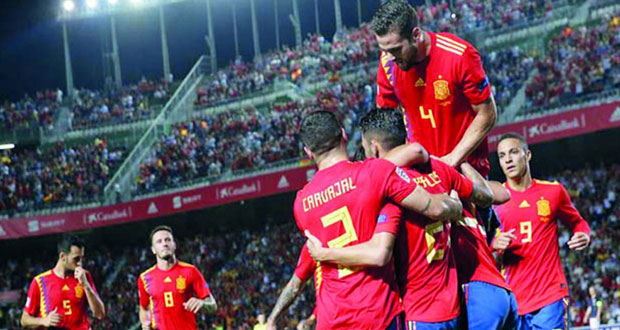 دوري الأمم الأوروبية : إسبانيا تسحق كرواتيا بسداسية وتتابع تعافيها