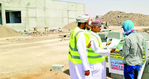 انطلاق فعاليات الحملة التوعوية للتعريف بلائحة تنظيم المباني