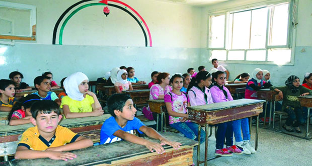 سوريا تستقبل العام الدراسي بإعادة تأهيل 14 ألف مدرسة