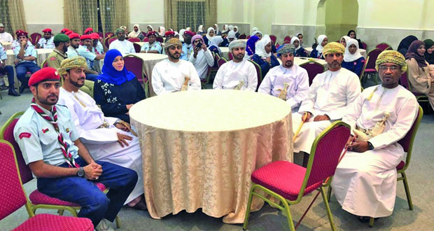 جوالة نادي السيب تحتفل بذكرى تنصيب جلالة السلطان كشافا أعظم وتكريم المشاركين في فعالياتها السنوية