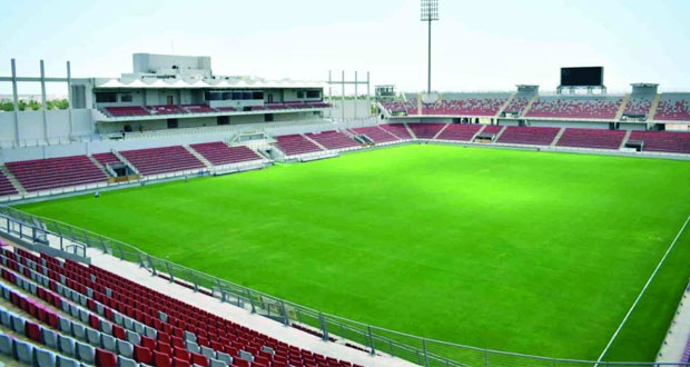  ظفار والنهضة يفتتحان استاد السعادة الرياضي