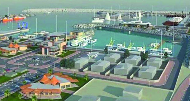 بدء العمل بمشروع تطوير ميناء الصيد البحري بدبا