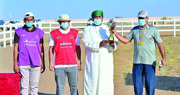 نبراس مسقط بطلاً لمسابقة الناشئين والشباب للقدرة والتحمل لمسافة 100كم ببركاء