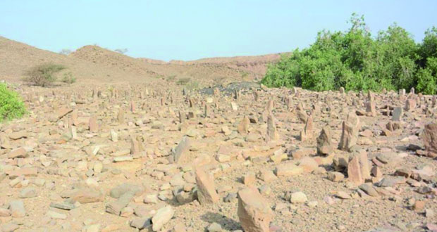 موقع سلوت الأثري أحد الشواهد التاريخية العريقة الضاربة بولاية القابل في محافظة شمال الشرقية