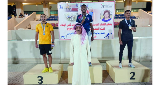 حسين الفارسي يتأهل لبطولة كأس العالم للشباب بكينيا في سباق 800 متر بعد فوزه بالمركز الأول في بطولة الاتحاد الكويتي