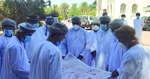 اعتماد عدة مواقع للاستثمار الزراعي بمنطقة النجد