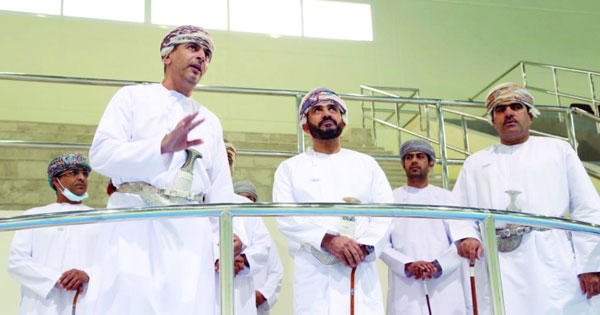 افتتاح الصالة الرياضية المغلقة بنادي الرستاق