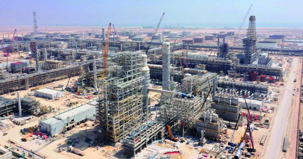 87 % نسبة الإنجاز بمشروع مصفاة الدقم والصناعات البتروكيماوية