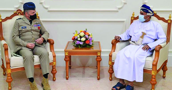الأمين العام بوزارة الدفاع يستقبل كبير مستشاري وزارة الدفاع بالمملكة المتحدة