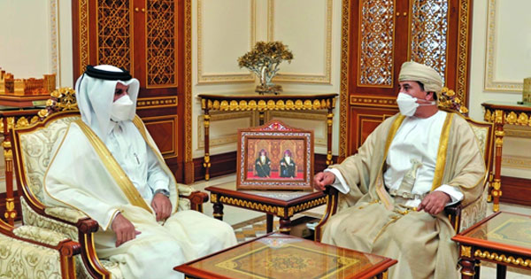 وزير المكتب السلطاني يستقبل سفراء قطر والهند وماليزيا والبرازيل