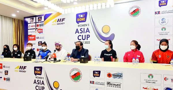 انطلاق منافسات النسخة العاشرة لبطولة كأس آسيا للهوكي للنساء غدا وبمشاركة 8 منتخبات